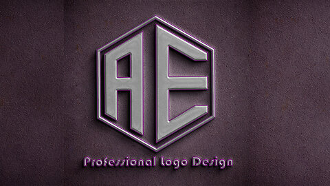 AE Logo Design Tutorial in Adobe illustrator 2023
