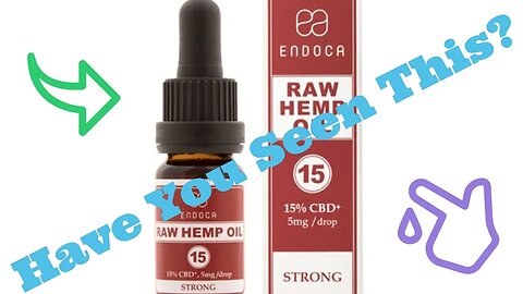 Educating You On Endoca 1500mg CBD+CBDa RAW Hemp Oil Drops 10ml