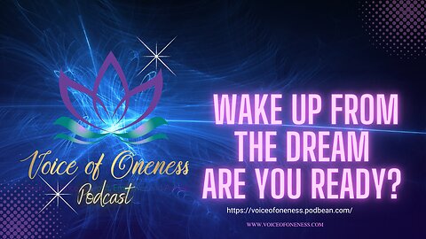 Wake up From The Dream. Are You Ready?