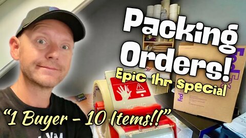 One Buyer Bought 10 Different Items!! | Packaging My eBay Orders