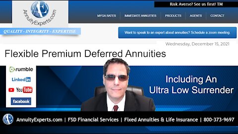 Flexible Premium Deferred Annuity (FPDA) - Most liquid annuity with ROP in 6 months