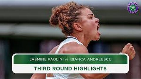 Jasmine Paolini vs Bianca Andreescu / Highlights / Wimbledon 2024