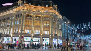 London Best Christmas Lights and Shops Displays 2022 | London’s Walking Tour [4K HDR]