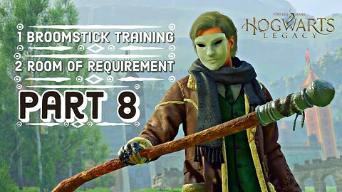 Hogwarts Legacy Walkthrough gameplay Part 8 Broom Stick training finally