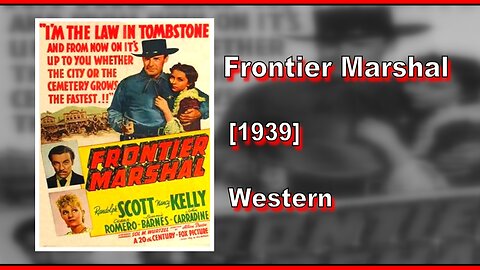 Frontier Marshal (1939) | WESTERN | FULL MOVIE