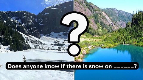 Hiking: How to Check Current Snow Conditions