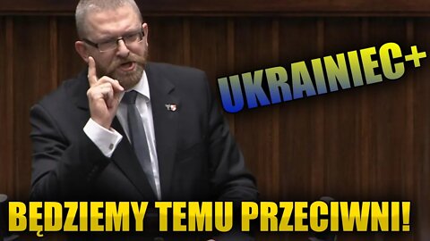Programy UKRAINIEC+! G. Braun wprost: Będziemy temu PRZECIWNI! \\ Polska.LIVE
