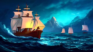 what a fantasy pirate listens to while en route⛵to locate treasure island🏝️part 20...