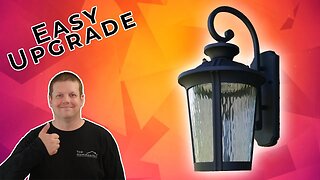 How To Replace an Outside Light Step-by-step - Porch Light Upgrade