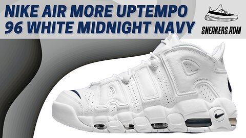 Nike Air More Uptempo 96 White Midnight Navy - DH8011-100 - @SneakersADM