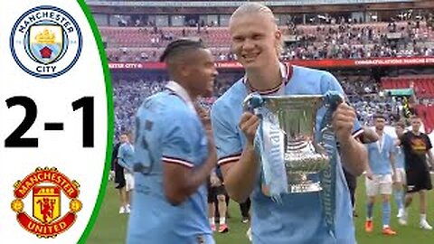 Manchester United vs Manchester City 1-2 - All Goals & Highlights - FA Cup Final 2023
