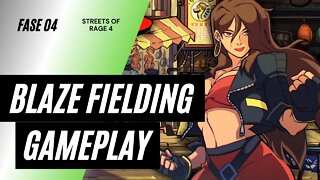 ✅GAMEPLAY STREETS OF RAGE 4 #04 (BLAZE) - Xbox one S - Velho Cais - Sem comentários