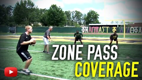 Football Linebacker Defensive Tips - Zone Pass Coverage - Coach Ron Roberts
