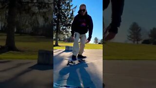 Willow bussin 2 piece Millersville Skatepark backside bluntslide nose manual shove #skateboarding