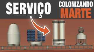 Módulo de Serviço | #7 | Colonizando Marte | Spaceflight Simulator