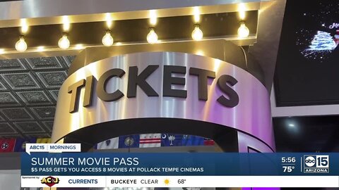 Summer Movie Pass is a great deal at Pollack Tempe Cinemas