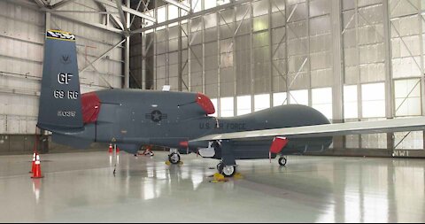 Air Force Global Hawk crashes near Grand Forks, N.D.; no injuries