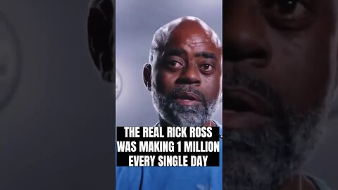 The REAL Rick Ross was making $1 Million a DAY when he was in the streets!
