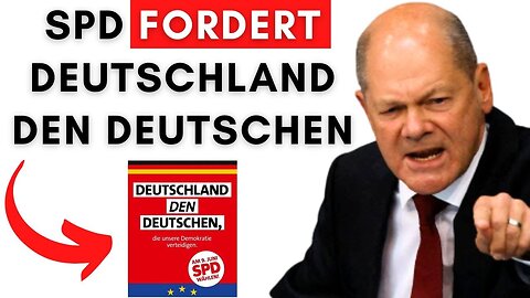 SPD-Wahlplakat löst riesigen Skandal aus. Kanzler stink-sauer!@Alexander Raue🙈