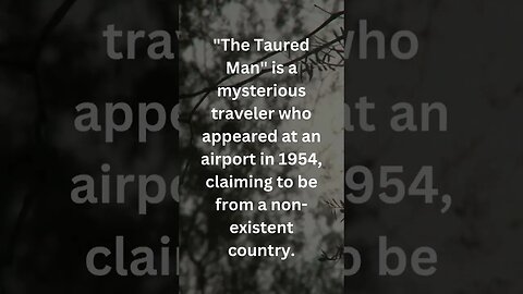 Taured Man #tauredman #spooky #scary #fyp #viral