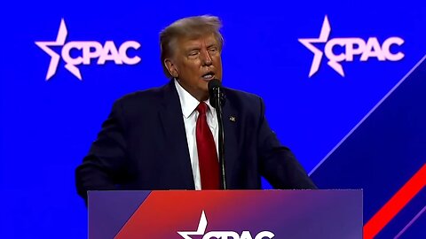 Trump at CPAC 2023: "I'll Revoke Biden Policy Promoting Kids Chemical Castration & Sexual Mutilation