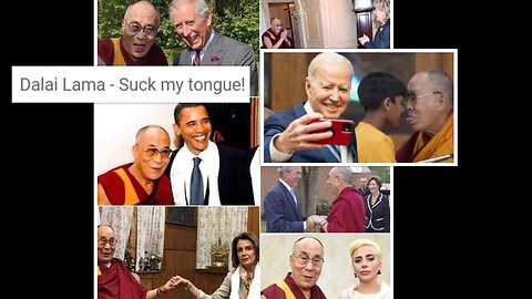 Dalai Lama - Suck my tongue!