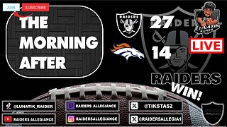 THE MORNING AFTER! #RAIDERS 27 VS #BRONCOS 14