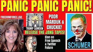 Murdoch & Schumer PANIC to stop Jan 6 tapes, Elon Free Speech, Samson Trump 3-8-23