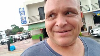 Looking For Food and Storm Clouds Roll In - Vlog Puerto Escondido Oaxaca Mexico