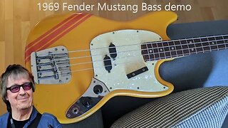 1969 Fender Mustang Bass demo