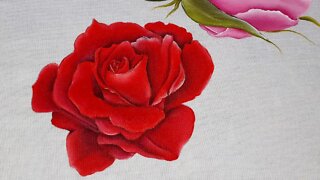 COMO PINTAR ROSAS MESMO SENDO UM INICIANTE (PARTE 1)