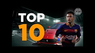 Top 10 Footballers' Cars 2015