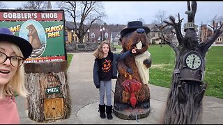Visiting Punxsutawney, PA Phil the Groundhog, and Gobblers Knob