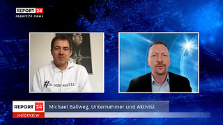 Michael Ballweg im Interview mit Florian Machl von Report24