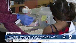 Children's Museum Tucson to offer free admission, vaccine clinic Dec. 12