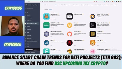 Binance Smart Chain Trends For DEFI Projects (ETH Gas); Where Do You Find BSC Upcoming 10x Crypto?