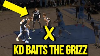 Kevin Durant BAITS The Grizzlies (NBA Top 10 GENIUS Plays)