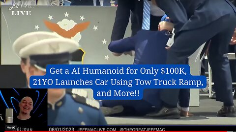 Get a AI Humanoid for Only $100K, 21YO Launches Car Using Tow Truck Ramp, and More!!