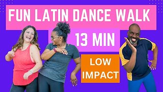 Latin Dance Workout for Fun and Fitness | 13 Minutes | Beginners & Senior Friendly.