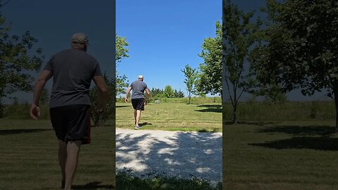 Crazy 🤪 old man throwing Shotput at the Farm 🌳 🚜