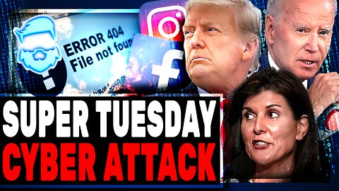 Youtube, Facebook & Instagram DOWN! Super Tuesday Cyber Attack! Shuts Down Cell Phones & Internet