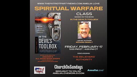 Church On Sundays SPIRITUAL WARFARE CLASS | February 17, 2023