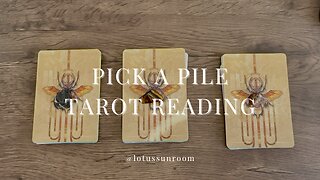 Pick A Pile Tarot & Oracle Reading | Lotus Sunroom