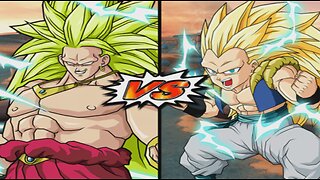 SSJ3 Broly VS SSJ3 Gotenks - DBZ Budokai Tenkaichi 4