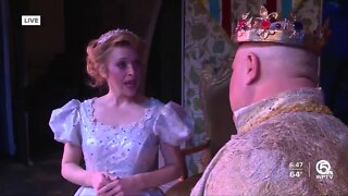 Waltzing with Cinderella at the Wick Theatre in Boca Raton