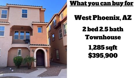 2 West And North Phoenix Starter Home Tour| What to Expect from under $400k