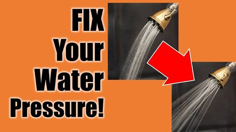💧Fix Your Water Pressure! Make Your Shower Head Work Like It Was Designed! ✅
