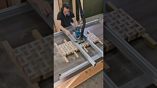 Satisfying Woodworking Techniques #shortsvideo #short #shorts #shortvideo #woodworking #woodwork