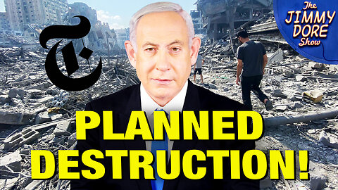 NY Times FINALLY Realizes Israel Is Intentionally Flattening Gaza! w/ Norman Finkelstein