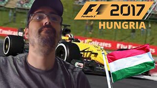 F1 2017 (XBOX ONE) GAMEPLAY / HUNGRIA - 11º Corrida / Encaramos uma classificação com chuva